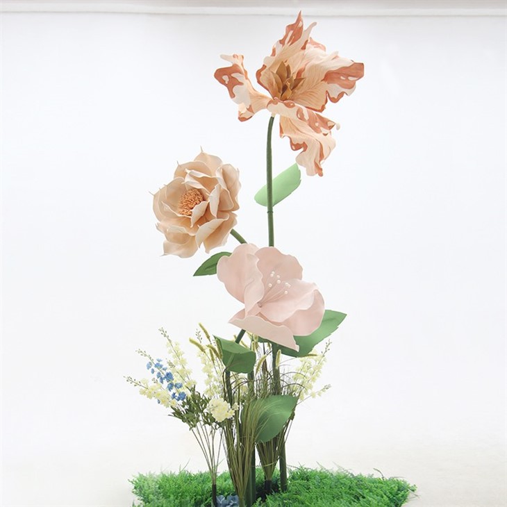 Гігантська пінопластна комбінація квітів